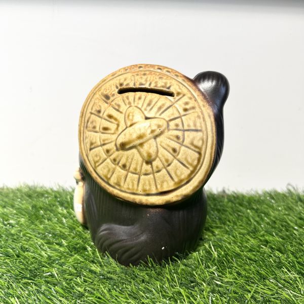 日本製/ 信樂燒舉手招財狸貓16cm 