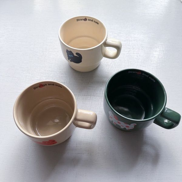插畫貓咪馬克杯 