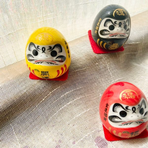 福氣滿點/陶瓷達摩小擺件 