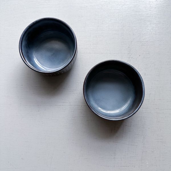 星空藍深圓缽10cm 