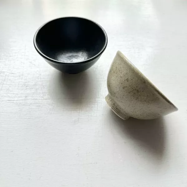 日本製/ 綠米釉輕量飯碗 