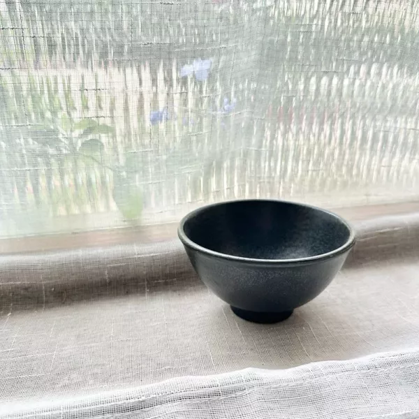 日本製/ 綠米釉輕量飯碗 