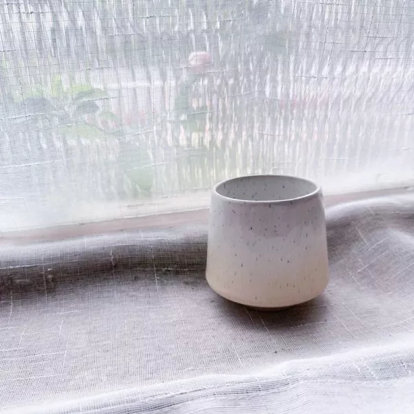 日式漸層釉點茶杯 