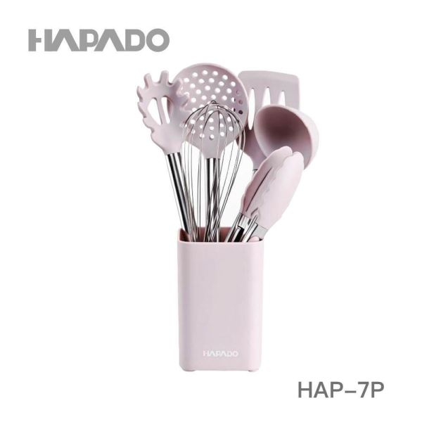 【瑞士 HAPADO】柔韌系列 全能廚具料理七件組｜HAP-7P 
