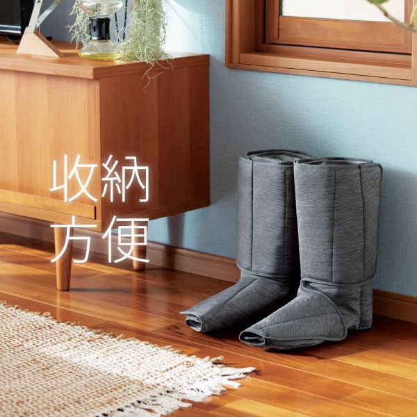 Panasonic 國際牌溫感氣動足腿按摩靴 EW-RA190(360度包覆全足)灰色 