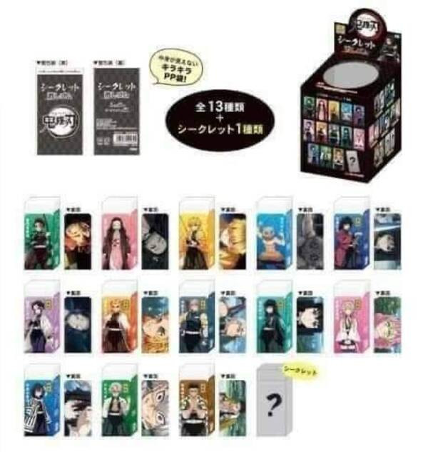 【黑店9481】日本正版授權鬼滅之刃橡皮擦盲抽超值組一組6包 