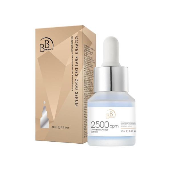 【黑店9481】我的心機【BB Amino】2500ppm藍銅胜肽緊緻精華15ml 