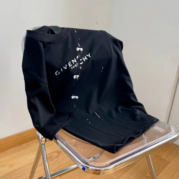 Givenchy Paris  字母視覺陷阱效果短袖 