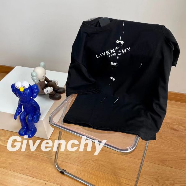 Givenchy Paris  字母視覺陷阱效果短袖 