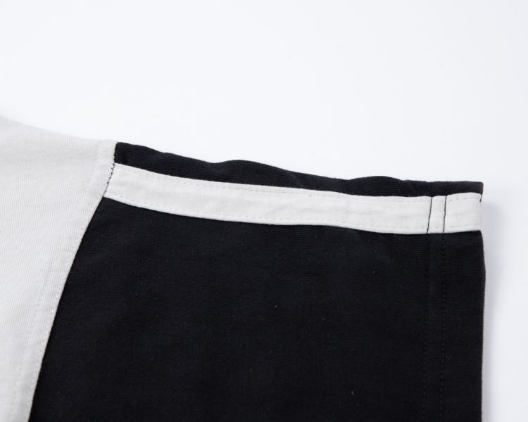 Balenciaga 黑白配拼色圓領 