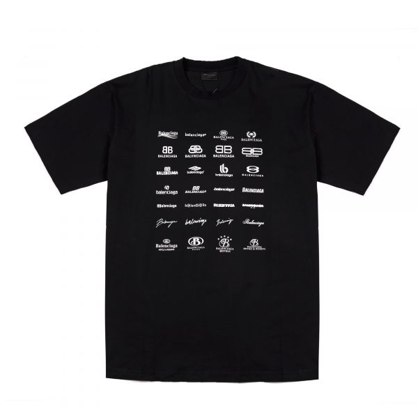 Balenciaga 歷代LOGO (黑) 