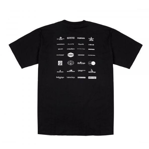 Balenciaga 歷代LOGO (黑) 