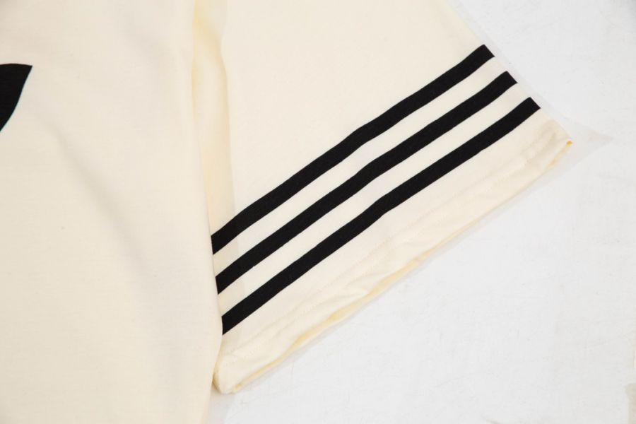 AdidasXGucci 織帶和GG字母交織圖案(白) 
