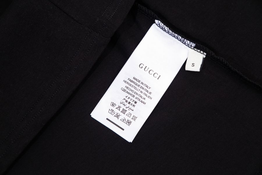 AdidasXGucci 織帶和GG字母交織圖案(黑) 