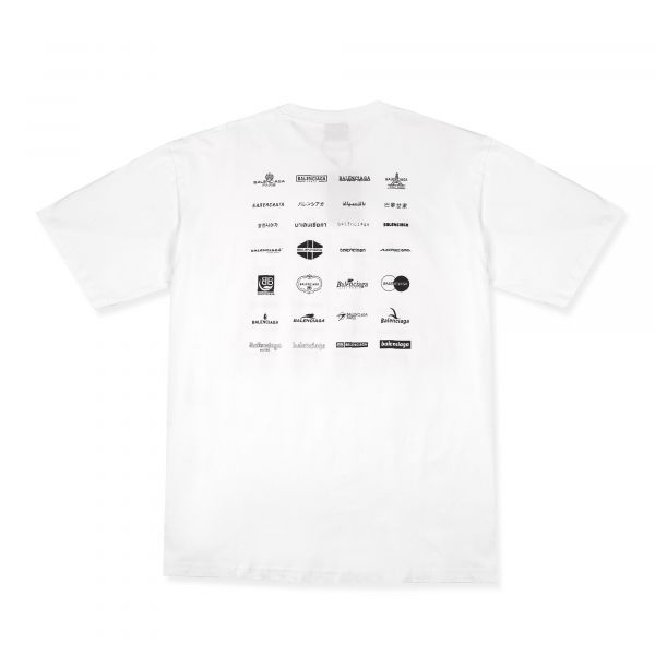 Balenciaga 歷代LOGO (白) 