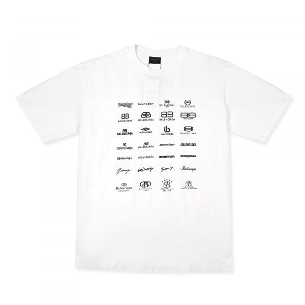Balenciaga 歷代LOGO (白) 