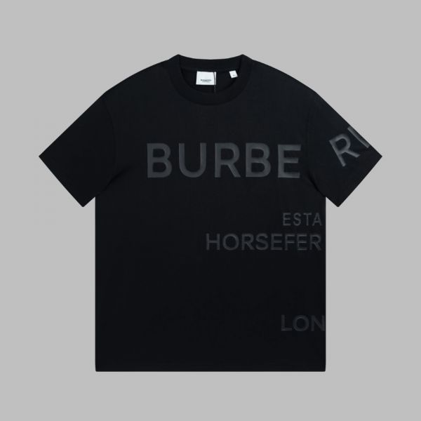 Burberry BBR Horseferry 印花棉質寬鬆 T 