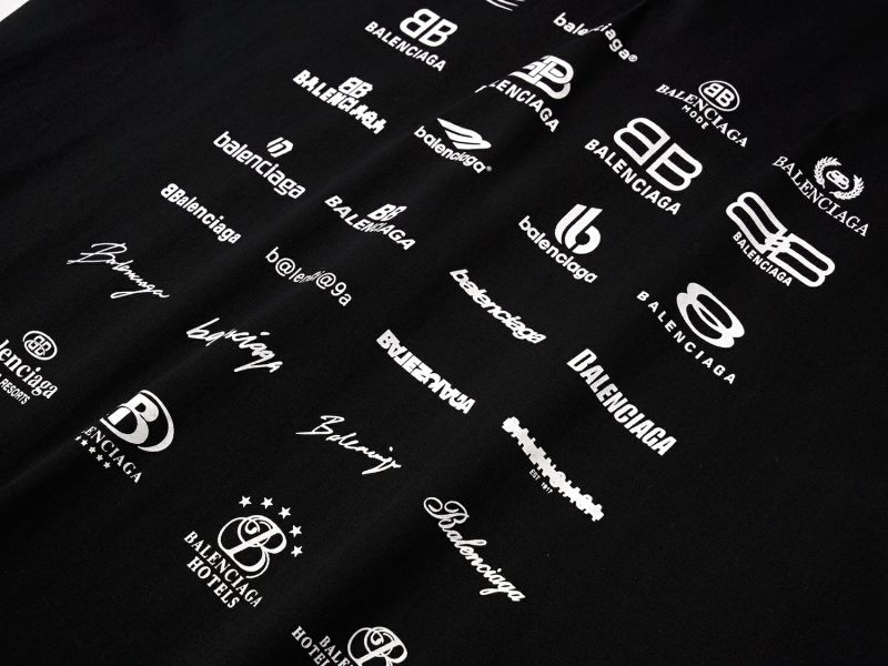 Balenciaga 歷代LOGO (黑) 