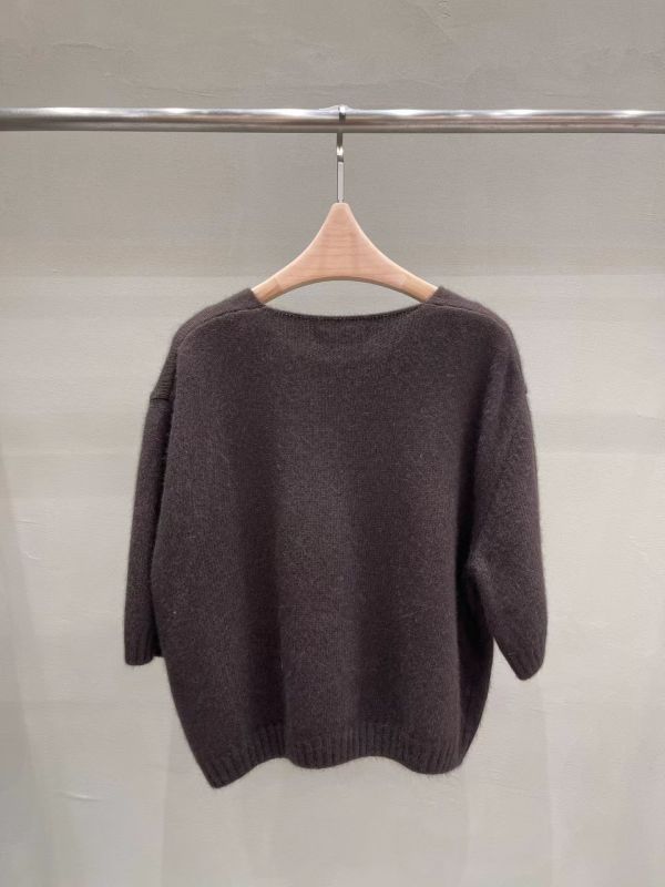 莫蘭迪浪漫7分袖毛衣 