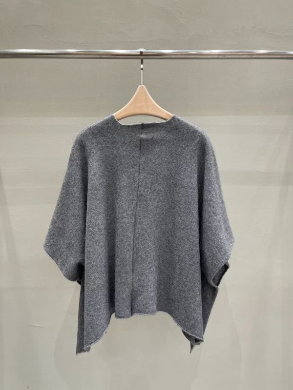 高級毛料優雅斗篷 