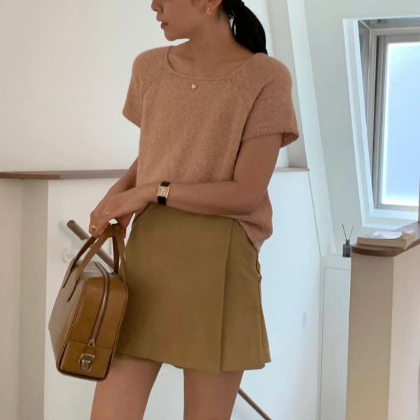 羊駝毛短袖上衣 衣服,上衣,襯衫,針織衫,T恤,毛衣,背心,小可愛,內搭,洋裝,服飾,polo衫,羊毛上衣,大學T,帽T,雪紡,棉麻,細肩帶背心,短版上衣,貼身上衣,合身上衣,毛衣,親膚上衣