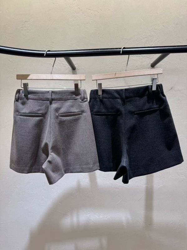 羊毛混紡西裝短褲 