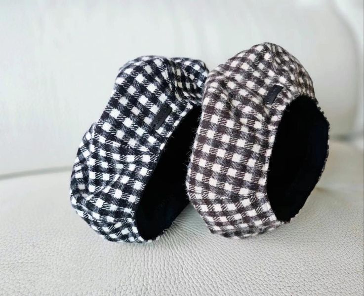 秋冬感格紋貝雷帽 圍巾,披肩,絲巾,帽子,襪子,手鍊,項鍊,戒指,耳環,髮夾,鯊魚夾,包包,髮圈,夾子,髮箍,貝雷帽,格紋,格子,秋冬款,秋裝,報童帽,小偷帽,畫家帽