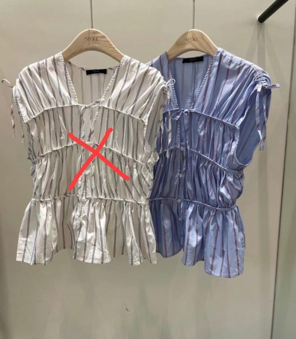 條紋設計感上衣 