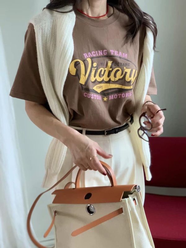 Victory字樣復古T 