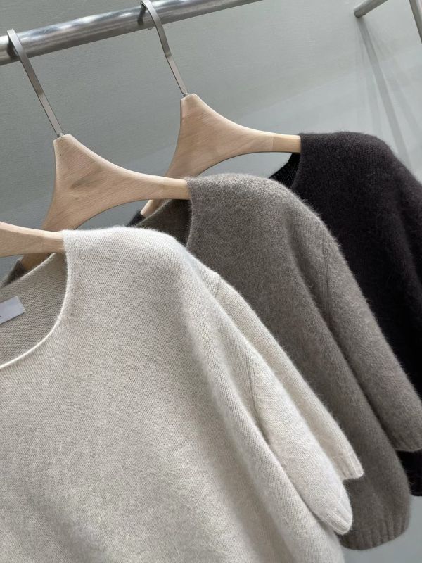 莫蘭迪浪漫7分袖毛衣 