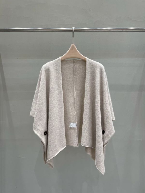 高級毛料優雅斗篷 