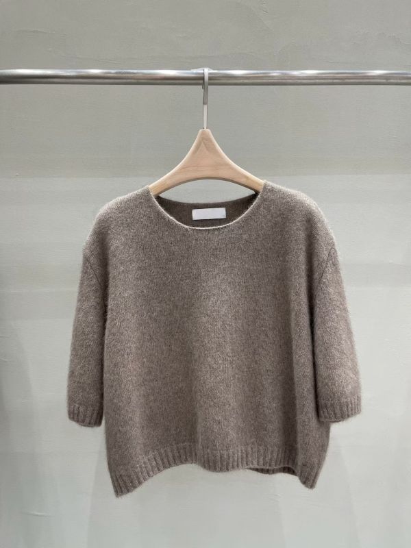 莫蘭迪浪漫7分袖毛衣 