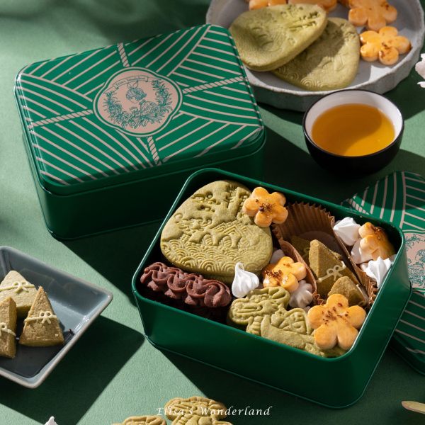【翠意織情】端午限定鐵盒餅乾禮盒 