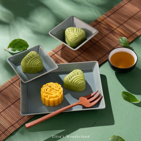 【翠玉粽影】端午限定桃山月餅禮盒 