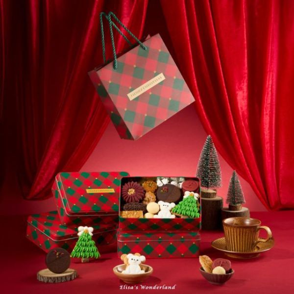 【紅格雪熊】聖誕限定餅乾禮盒 