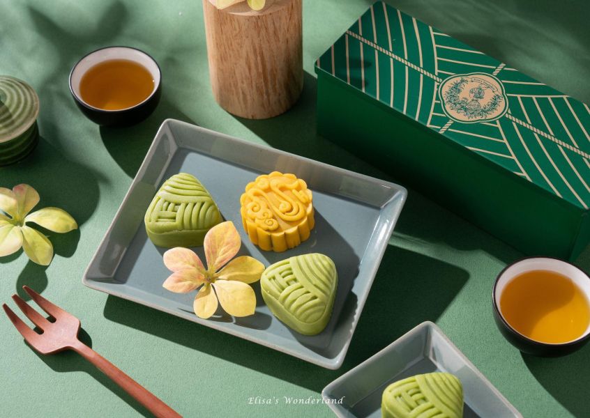 【翠玉粽影】端午限定桃山月餅禮盒 