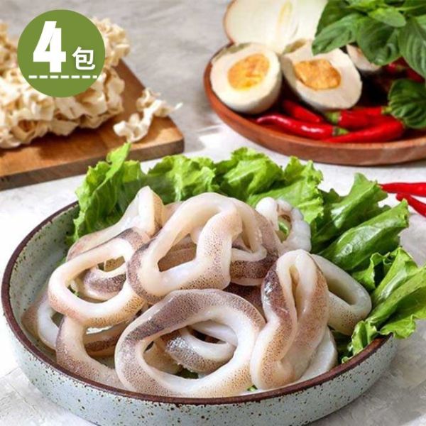 阿根廷野生｜急凍優選魷魚圈(150g±10%) 來自阿根廷,野生鮮凍魷魚,捕撈上岸後隨即急速冷凍,銷住魷魚的鮮度與海味,口感吃來細緻Q嫩,簡單料理就能享有親臨漁港般的道地美味！