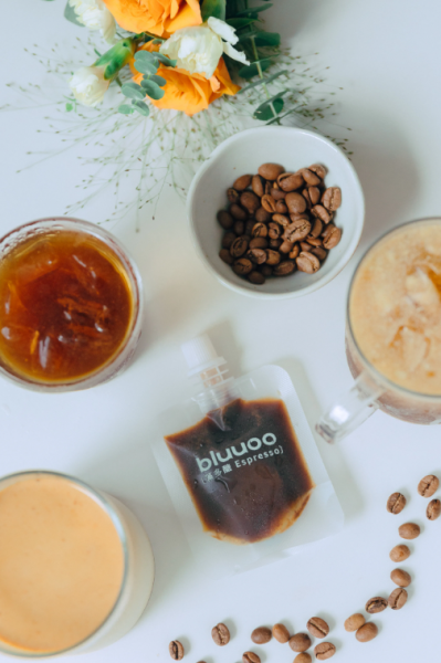 【冷凍】(庄頭包)bluuoo/藻多醣espresso濃縮咖啡冰磚/40g*10入 bluuoo,藻多醣,咖啡