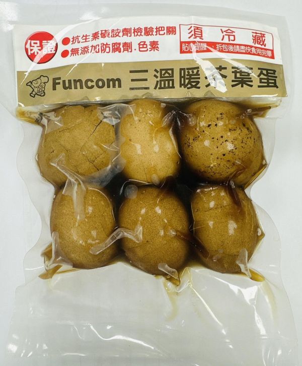 (冷藏)楓康/三溫暖茶葉蛋/6入/420g(固320g) 三溫暖,茶葉蛋,楓康,台中,高雄,台南,雀莉家