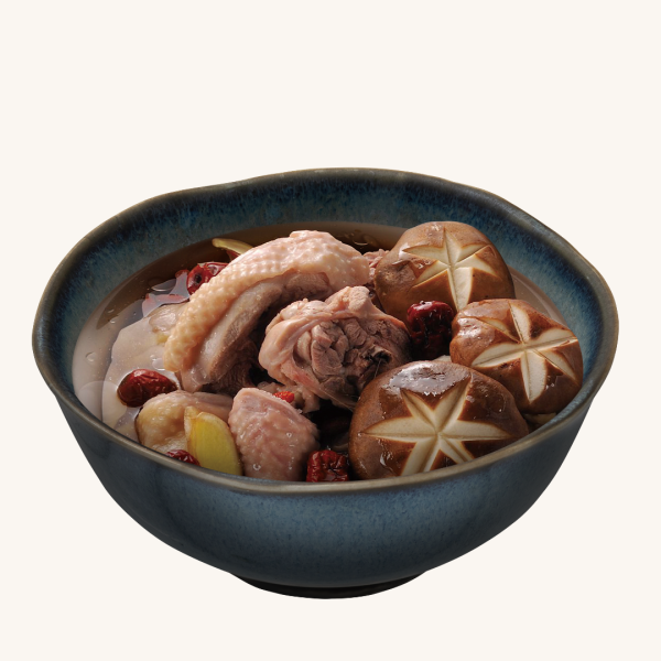 【冷凍】香草雞/香菇雞湯/1,000g(固180g) 香草雞,香菇雞湯