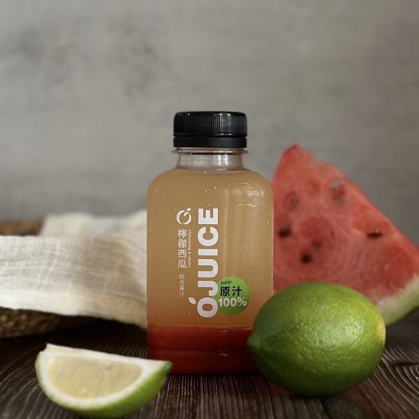 (冷藏)OJUICE/冷壓鮮榨西瓜檸檬綜合果汁/300ml OJUICE,西瓜,檸檬,維生素C,膳食纖維