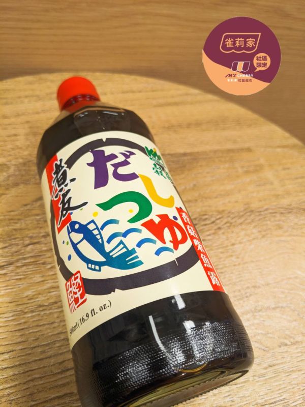 穀盛/煮友/香菇柴魚露/500ml 