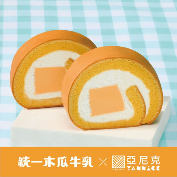 【冷凍】亞尼克/木瓜牛乳生乳捲/396g 亞尼克,生乳,木瓜牛奶
