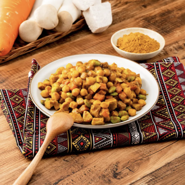 【冷凍】蘭田蔬食/咖哩鷹嘴豆(全素)/200g 蘭田,咖哩鷹嘴豆,咖哩,鷹嘴豆,全素