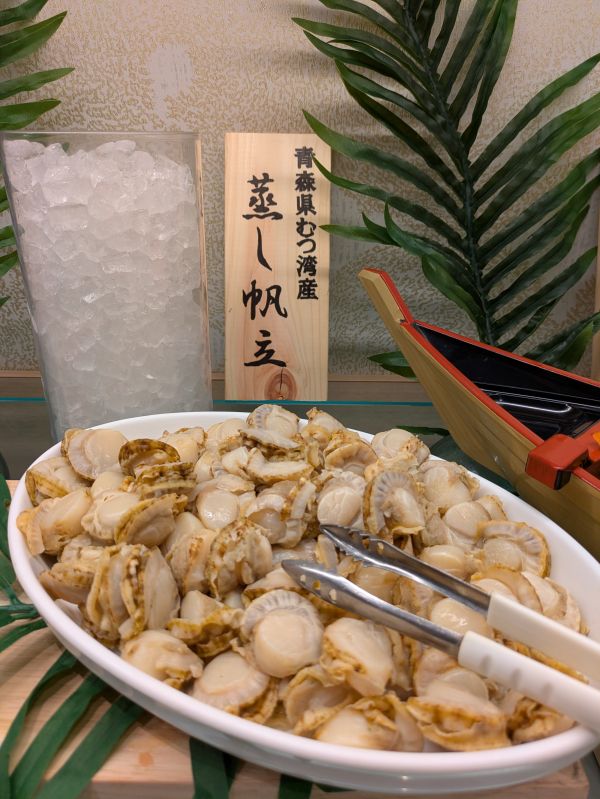 【冷凍】味の加久の屋/釜茹製法熟凍帆立貝(日本青森陸奧灣產)/100g 釜茹製法,青森,帆立貝,熟凍