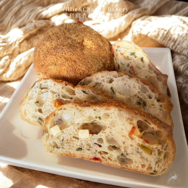 【冷凍】威利與查理/酸種麵包/綠野仙蹤(奶素)/250g±3% 威利與查理,酸種,綠野仙蹤