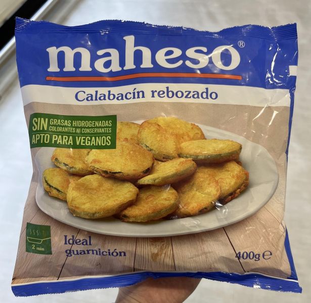 【冷凍】西班牙Maheso/酥炸櫛瓜片/400g Maheso, 西班牙,酥炸櫛瓜片,冷凍酥炸櫛瓜片