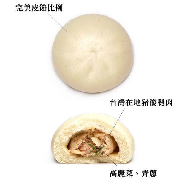 【冷凍】豆舖子/鮮肉包/120g*3入 豆舖子,鮮肉包