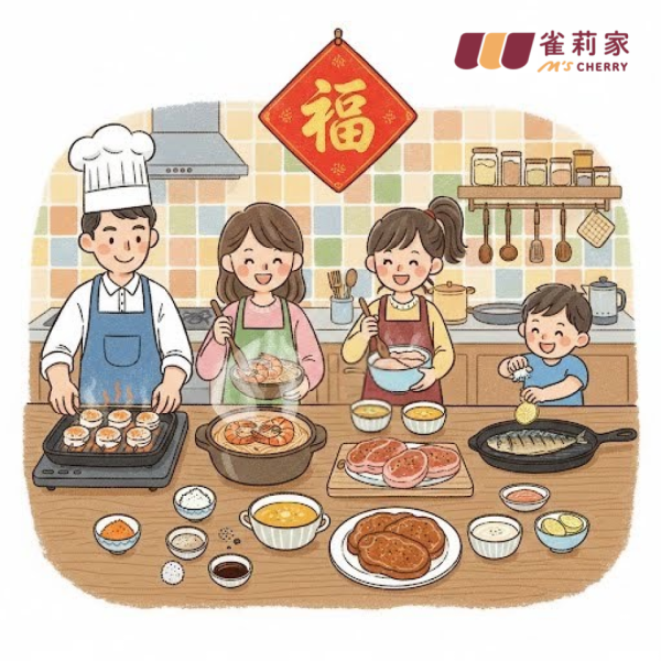 【冷凍】雀莉家/馬年溫馨食光年菜組合 雀莉家,馬年,溫馨食光年菜組合,溫馨食光,年菜組合,年菜