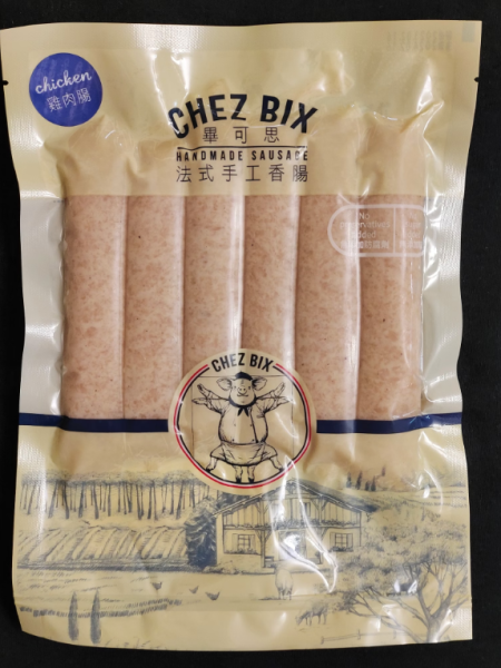 【冷凍】Chez Bix畢可思/法式手工香腸/雞肉/60g*6 畢可思,Chez Bix,法式手工香腸,雞肉